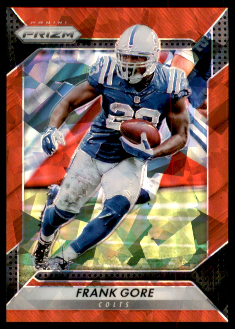2016 Panini Prizm Prizms Red Crystals #142 Frank Gore
