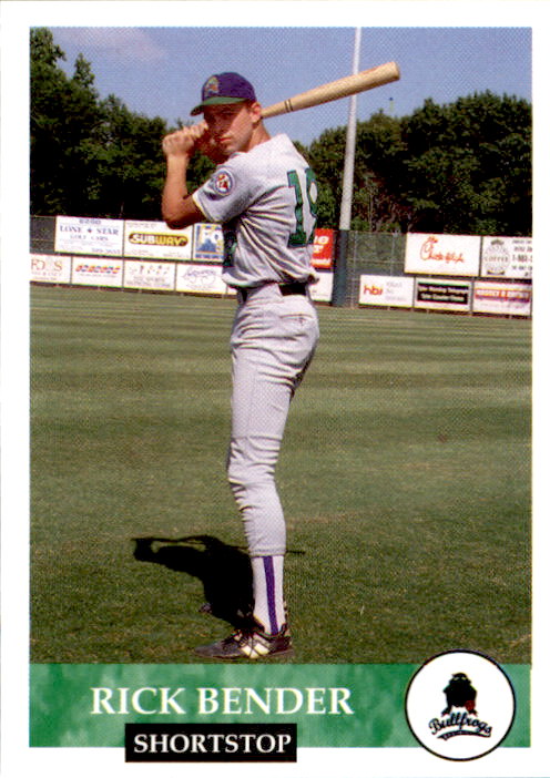 1994 Beaumont Bullfrogs Collect A Sport 3 Rick Bender NM