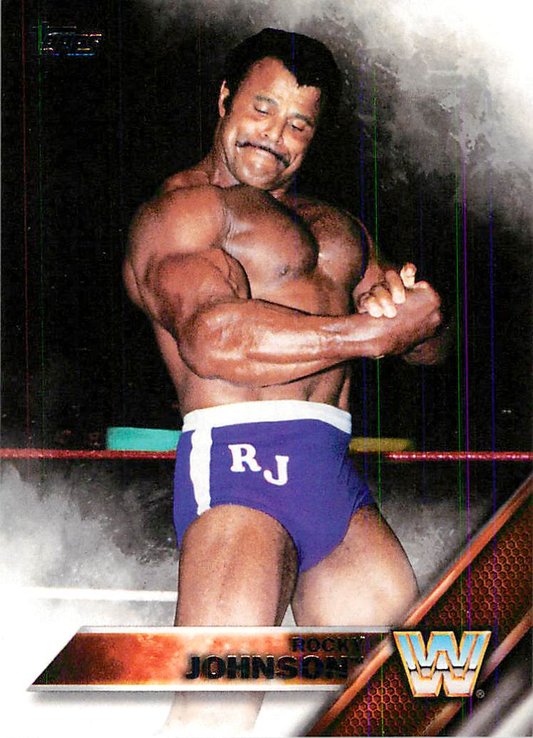 2016 Topps WWE Then Now Forever #192 Rocky Johnson L