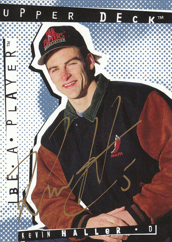1994-95 Be A Player Autographs #56 Kevin Haller