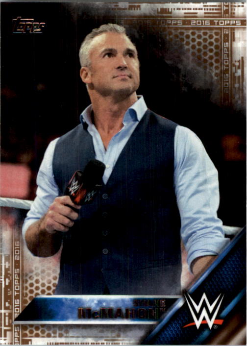 2016 Topps WWE Then Now Forever Bronze #143 Shane McMahon