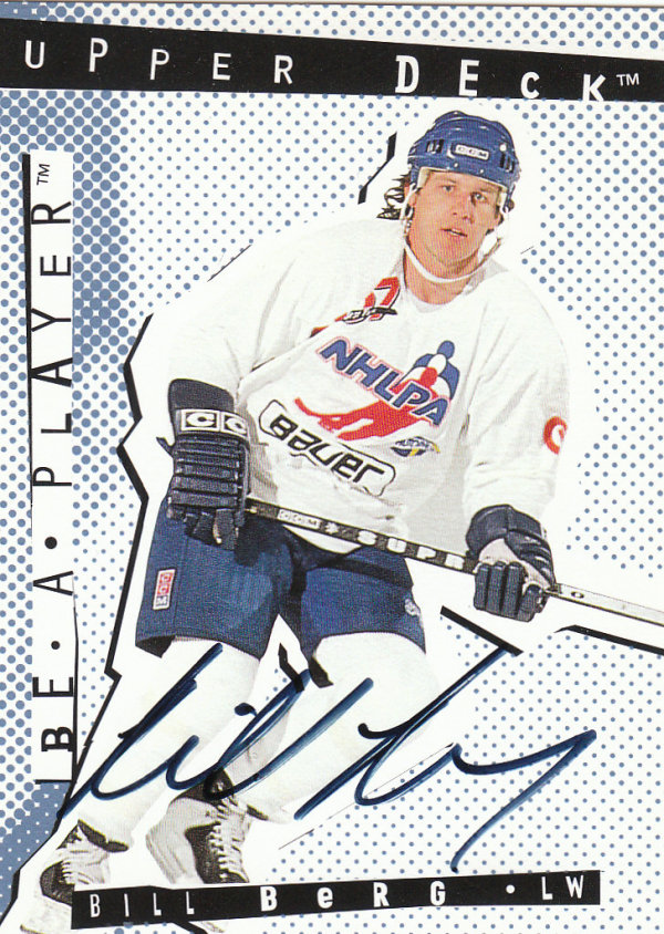 1994-95 Be A Player Autographs #57 Bill Berg
