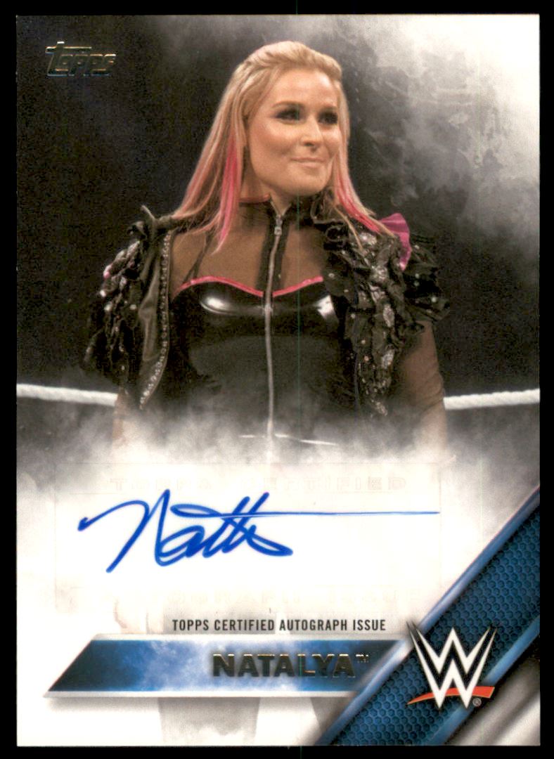 2016 Topps WWE Then Now Forever Autographs #NNO Natalya