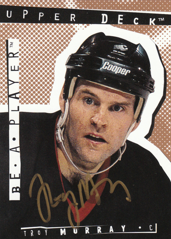 1994-95 Be A Player Autographs #176 Troy Murray