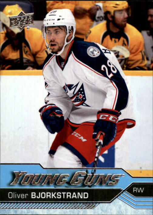 2016-17 Upper Deck #243 Oliver Bjorkstrand YG RC