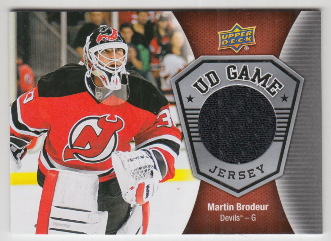 2016-17 Upper Deck Game Jerseys #GJMB Martin Brodeur A