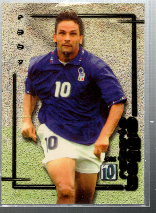 1999 Panini Roberto Baggio Cards - La Nazionale Roberto Baggio #44