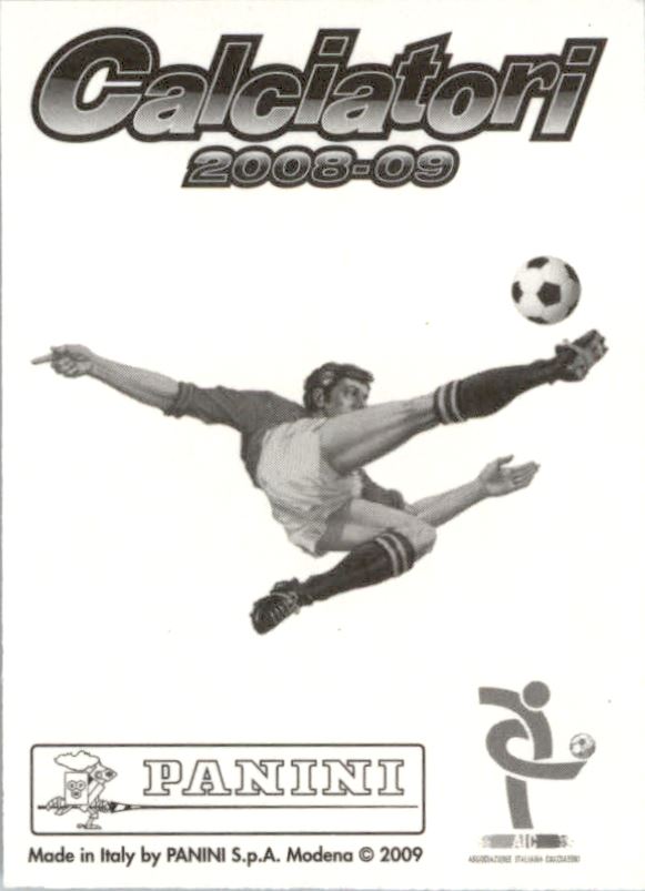 2008-09 Panini Calciatori Stickers Aggiornamento #A7 Manuel Belleri