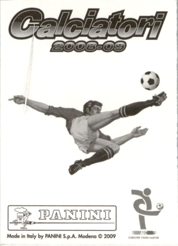 2008-09 Panini Calciatori Stickers Aggiornamento #A60 Libor Kozak