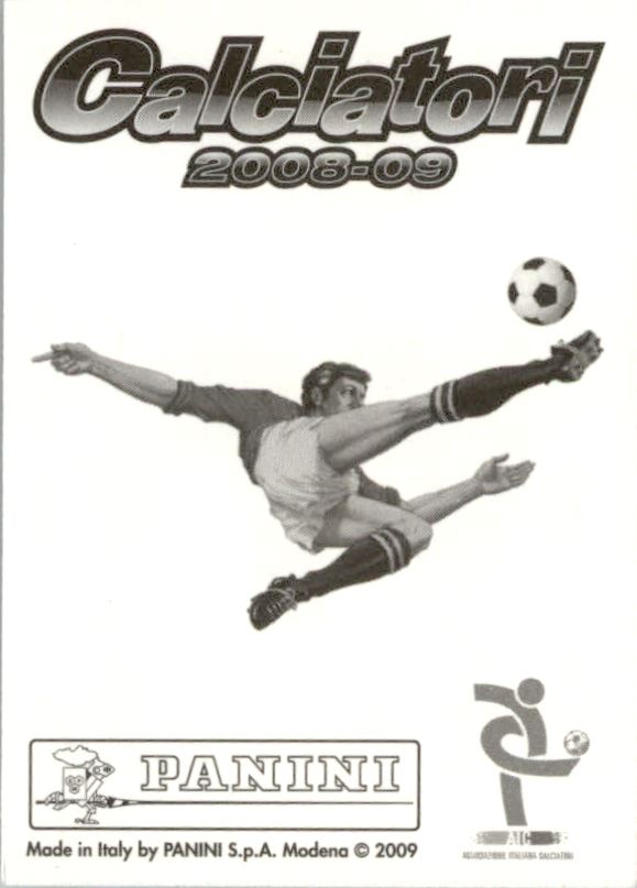2008-09 Panini Calciatori Stickers Aggiornamento #A105 Lorenzo Del Prete