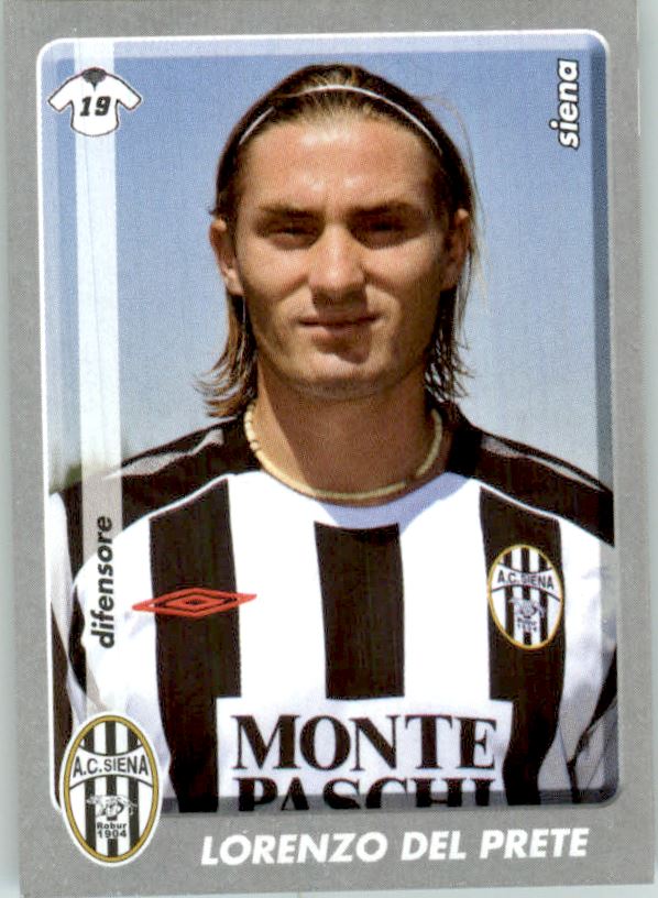 2008-09 Panini Calciatori Stickers Aggiornamento #A105 Lorenzo Del Prete