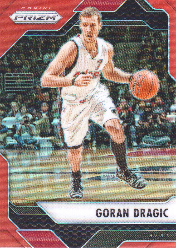 2016 17 Panini Prizm Prizms Orange 84 Goran Dragic 23 49 Miami Heat Ebay