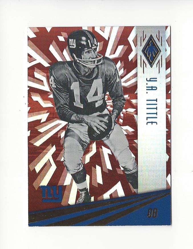 2016 Panini Phoenix Red #140 Y.A. Tittle