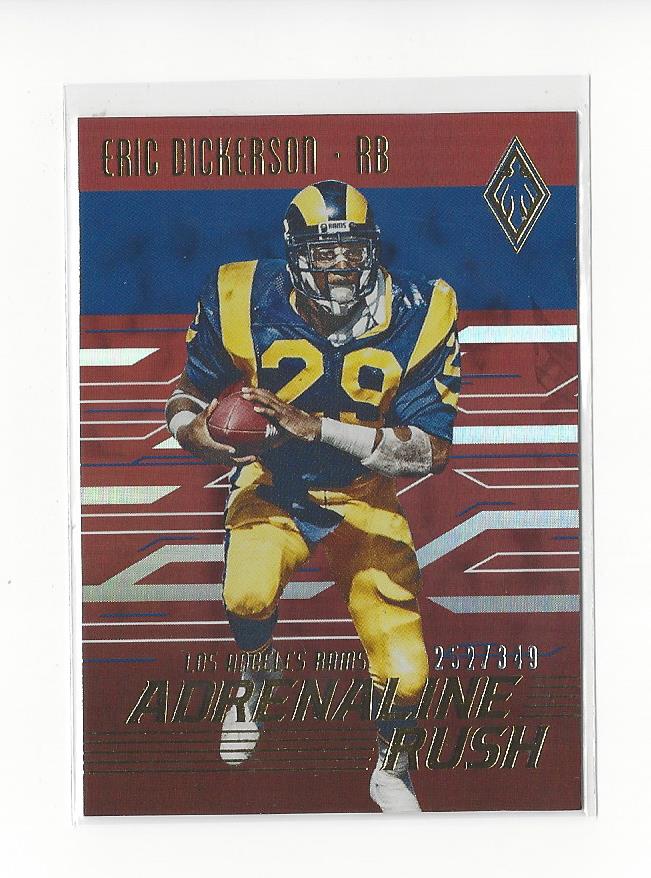 2016 Panini Phoenix Adrenaline Rush Red #ARED Eric Dickerson