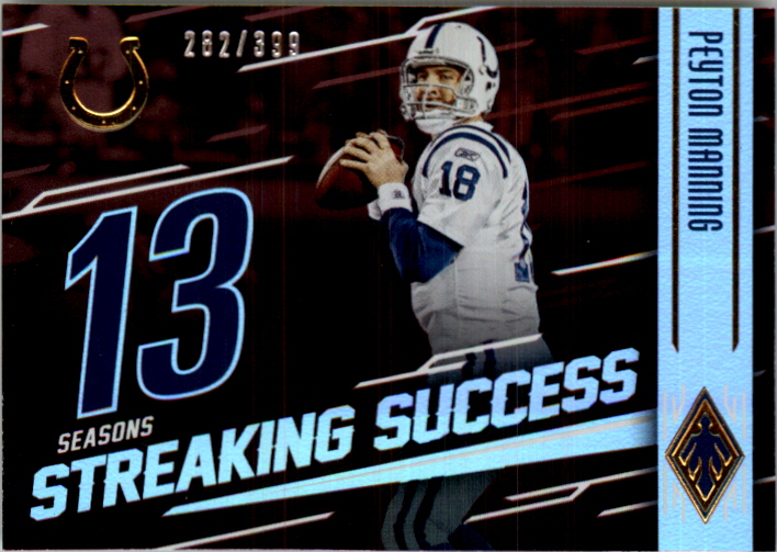 2016 Panini Phoenix Streaking Success Red #SSPM Peyton Manning