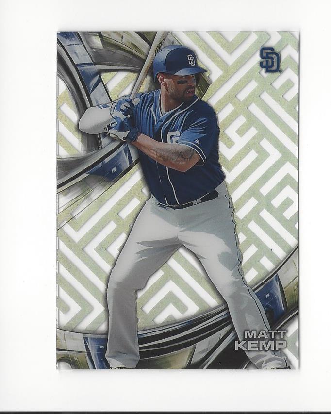 2016 Topps High Tek #HTMKE Matt Kemp B