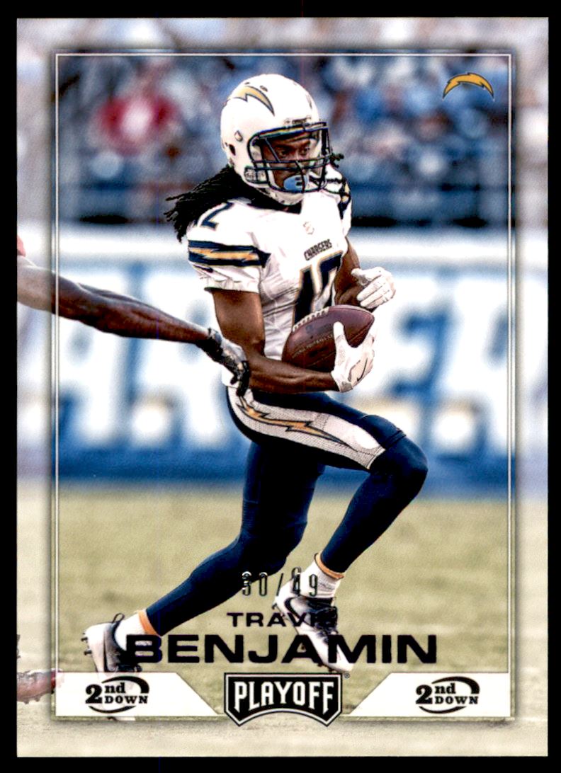 2016 Playoff 2nd Down #154 Travis Benjamin