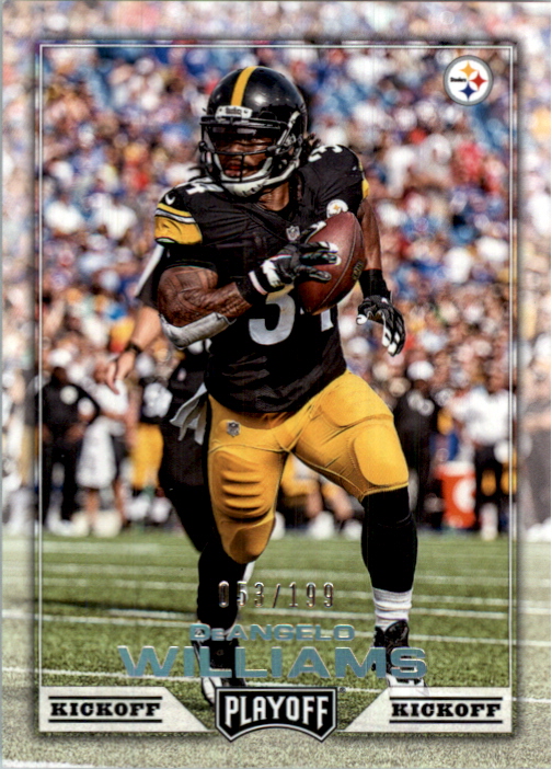 #142 2016 Panini playoff fútbol DeAngelo williams