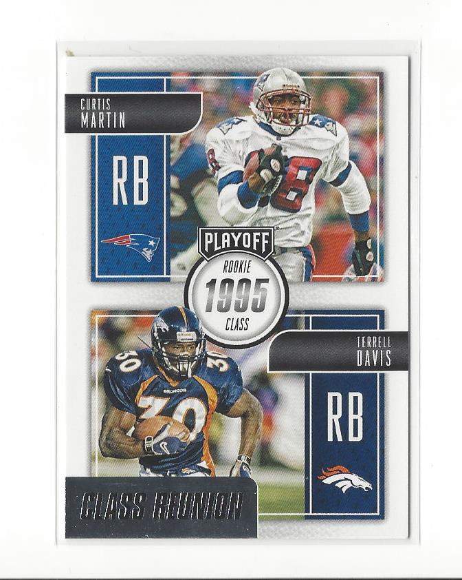 2016 Playoff Class Reunion #CRMD Curtis Martin/Terrell Davis