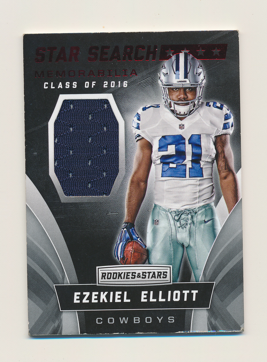 2016 Rookies and Stars Star Search Jerseys #6 Ezekiel Elliott