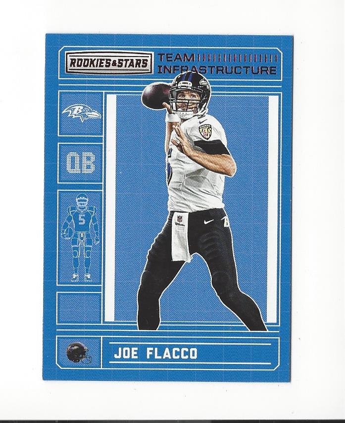 ravens Joe Flacco!!! équipe set!! 10 CARDS!! 2016 panini DONRUSS