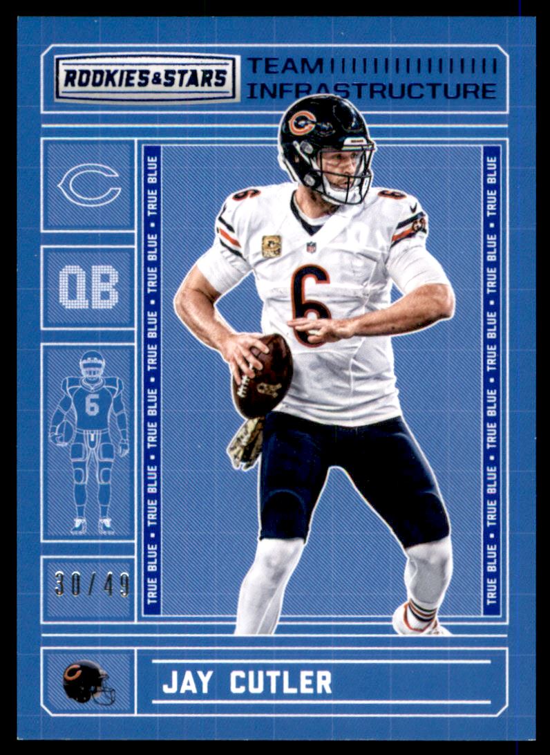 2016 Rookies and Stars Team Infrastructure True Blue #12 Jay Cutler