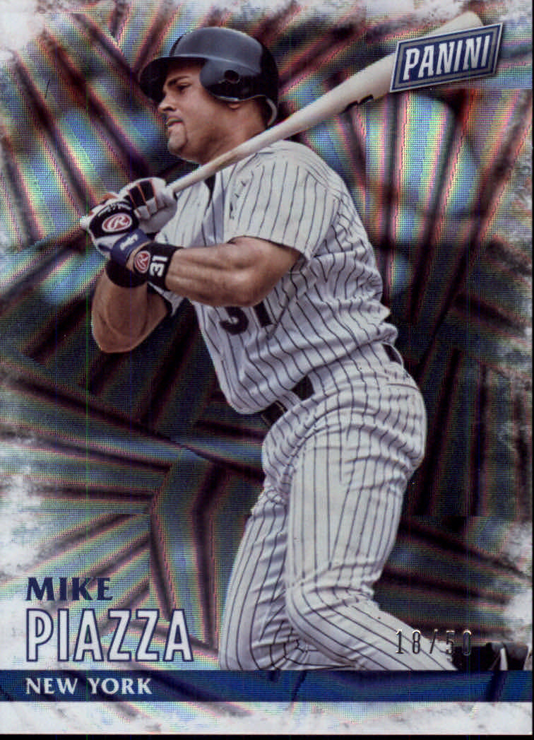 2016 Panini Black Friday Wedges #46 Mike Piazza