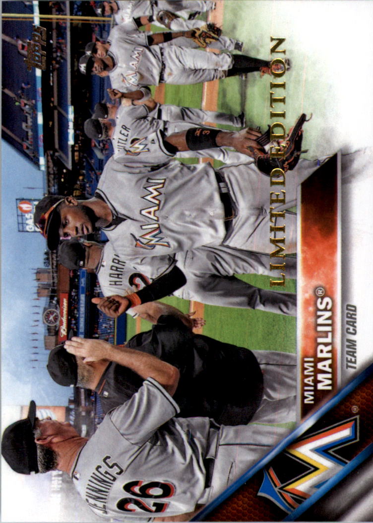 2016 Topps Limited #404 Miami Marlins