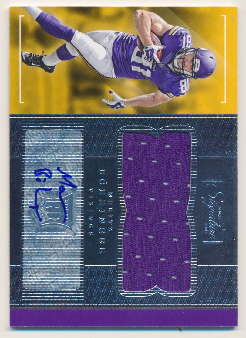 Moritz Bohringer #299 2016 Donruss Signature Series Football