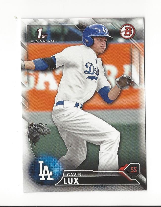 2016 Bowman Draft #BD67 Gavin Lux