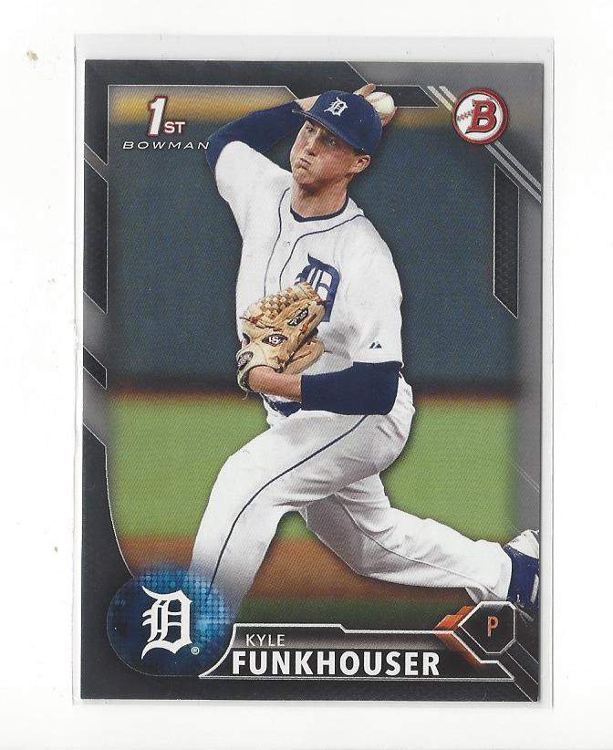 2016 Bowman Draft Silver #BD22 Kyle Funkhouser