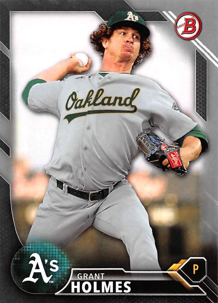 2016 Bowman Draft Silver #BD142 Grant Holmes
