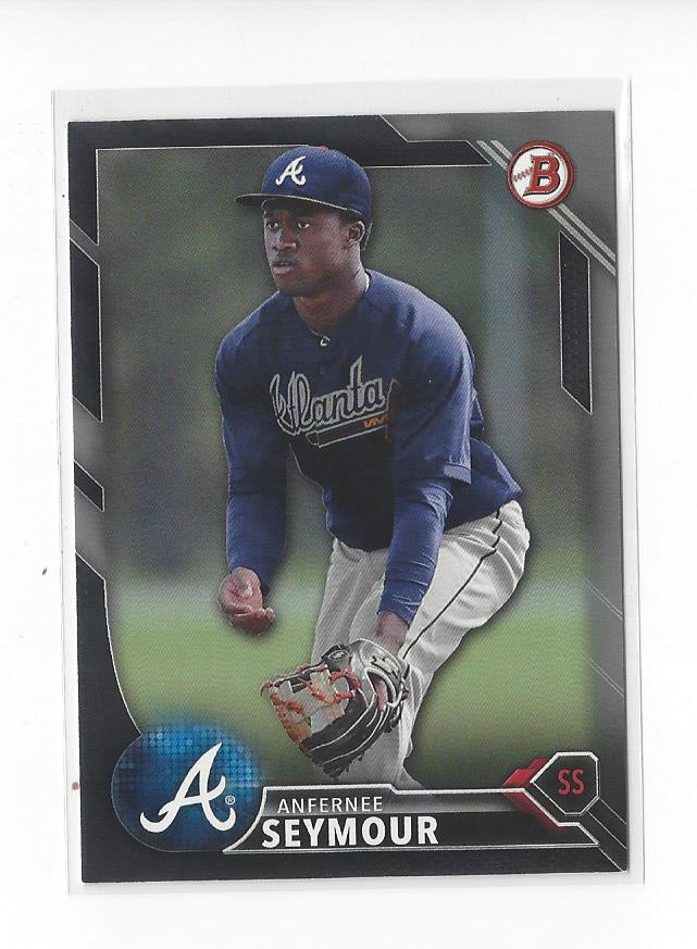 2016 Bowman Draft Silver #BD168 Anfernee Seymour