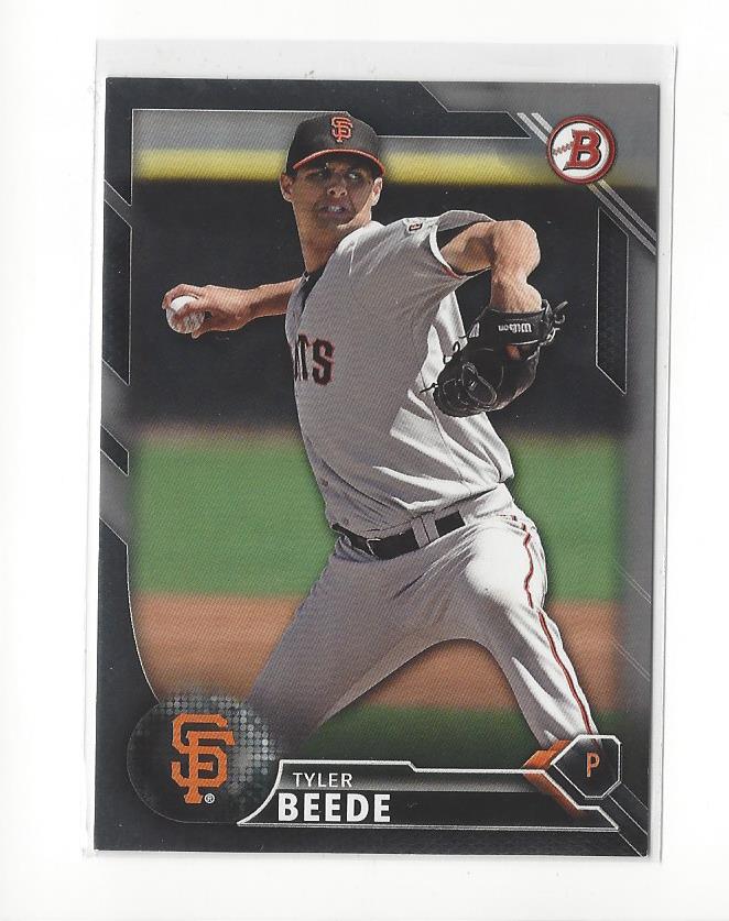 2016 Bowman Draft Silver #BD182 Tyler Beede