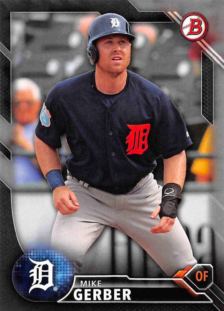 2016 Bowman Draft Silver #BD197 Mike Gerber