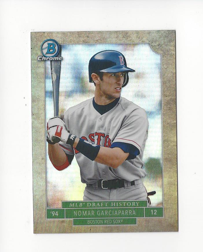 2016 Bowman Chrome Draft MLB Draft History #MLBDNG Nomar Garciaparra