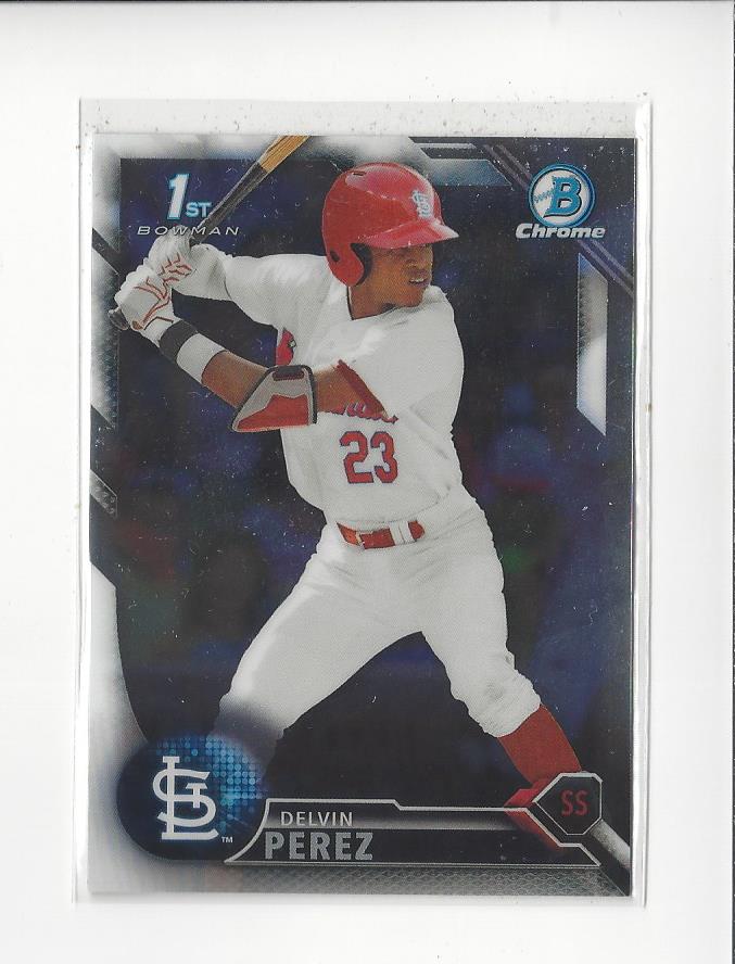 2016 Bowman Chrome Draft #BDC31 Delvin Perez