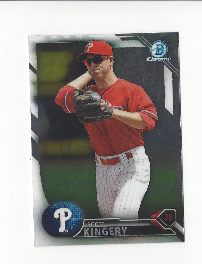 2016 Bowman Chrome Draft #BDC128 Scott Kingery