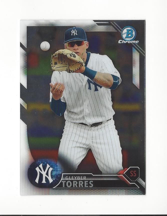2016 Bowman Chrome Draft #BDC143 Gleyber Torres