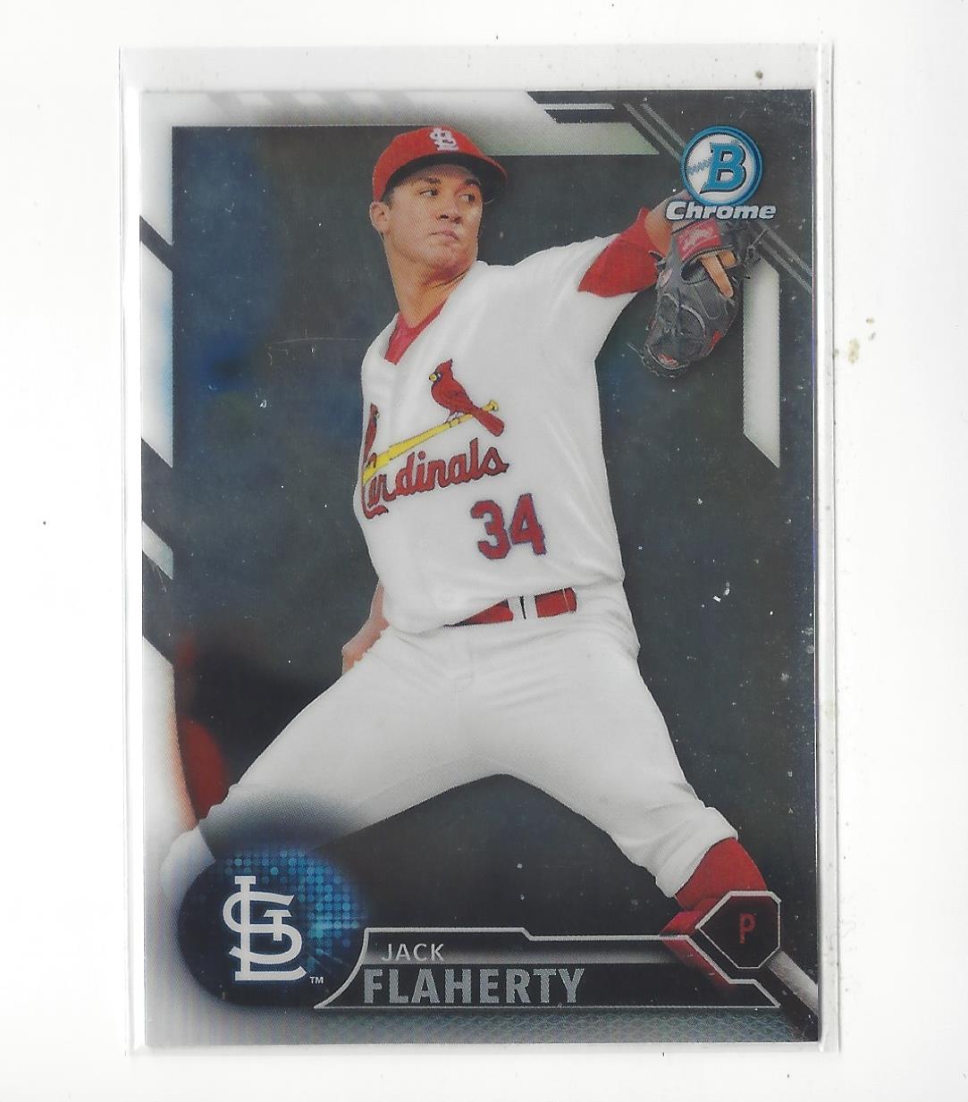 2016 Bowman Chrome Draft #BDC192 Jack Flaherty