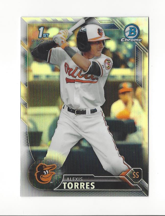 2016 Bowman Chrome Draft Refractors #BDC19 Alexis Torres