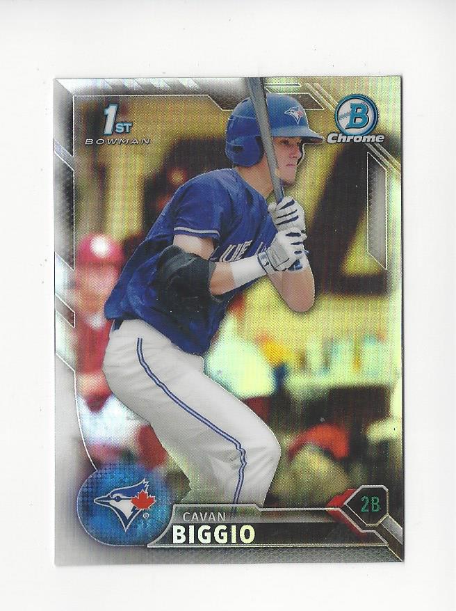2016 Bowman Chrome Draft Refractors #BDC81 Cavan Biggio