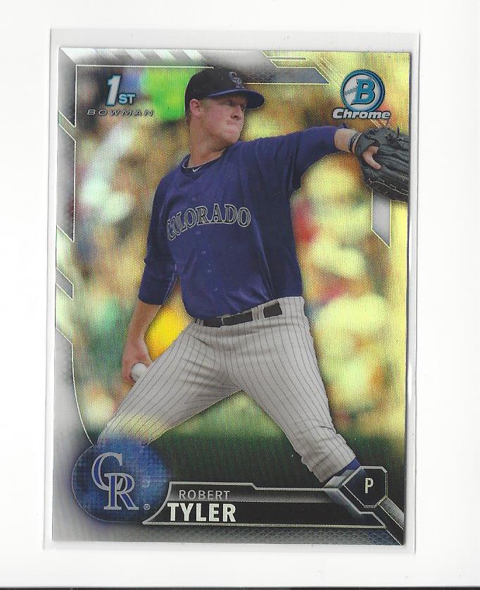 2016 Bowman Chrome Draft Refractors #BDC91 Robert Tyler