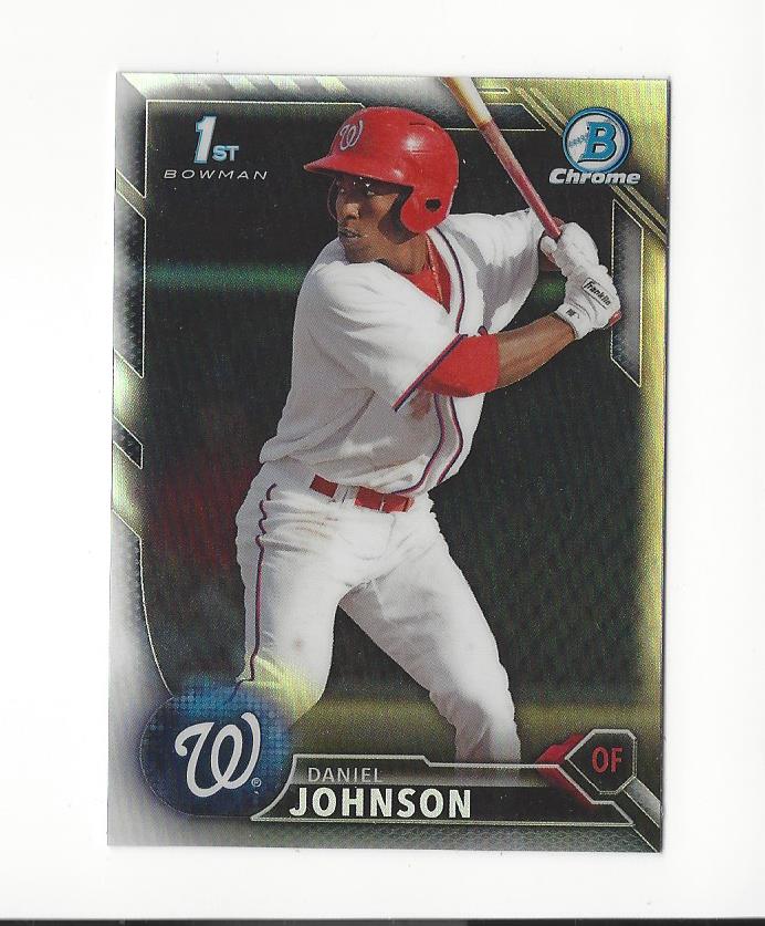 2016 Bowman Chrome Draft Refractors #BDC94 Daniel Johnson