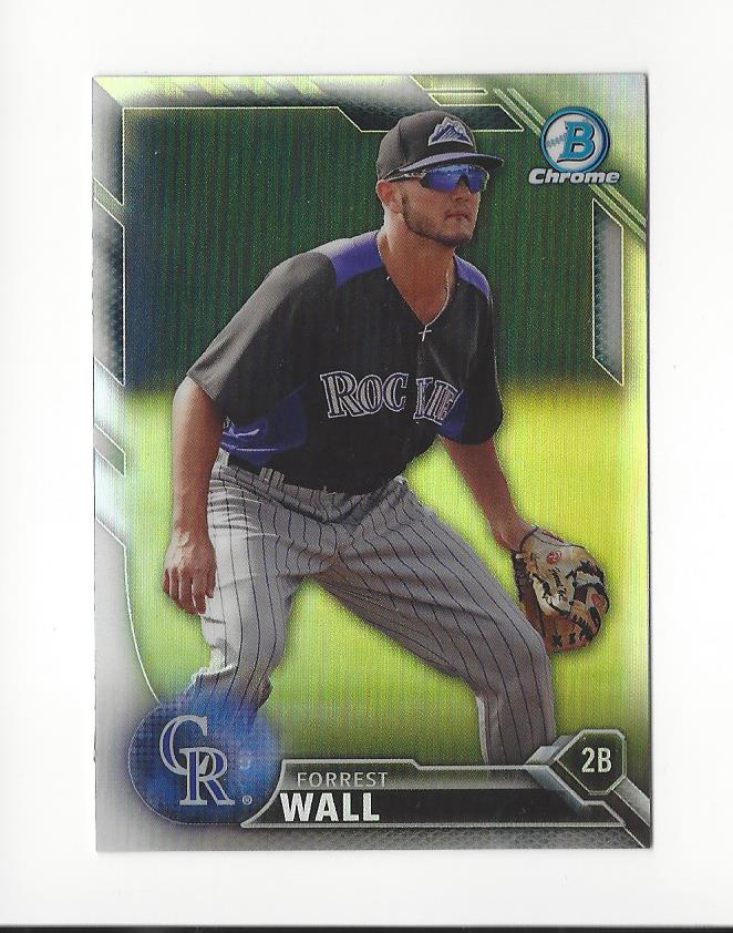 2016 Bowman Chrome Draft Refractors #BDC123 Forrest Wall