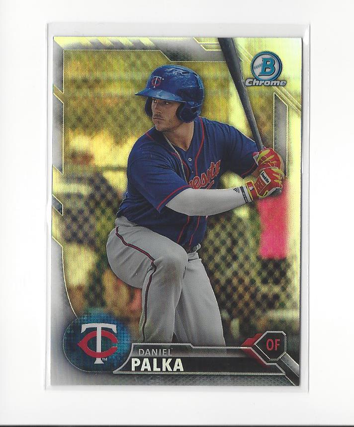 2016 Bowman Chrome Draft Refractors #BDC129 Daniel Palka