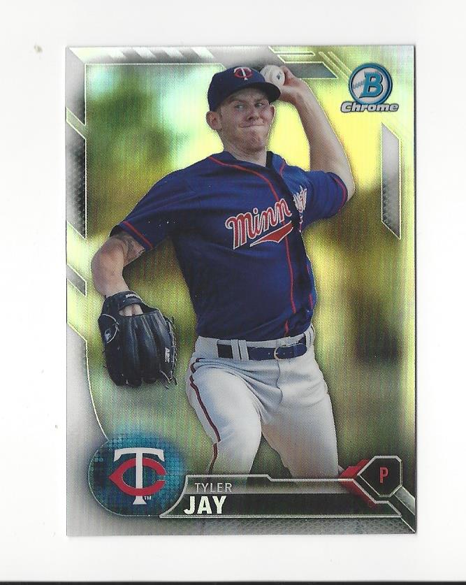 2016 Bowman Chrome Draft Refractors #BDC134 Tyler Jay