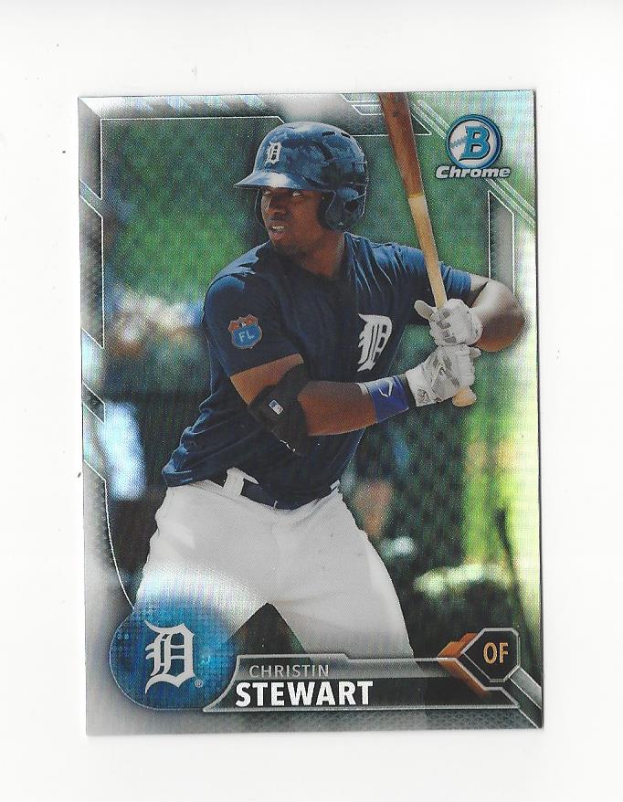 2016 Bowman Chrome Draft Refractors #BDC141 Christin Stewart