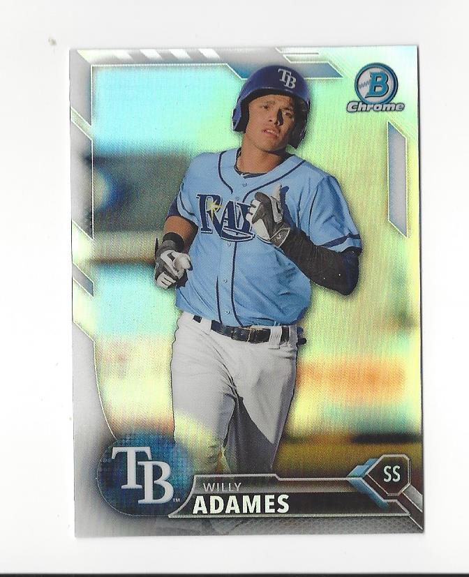 2016 Bowman Chrome Draft Refractors #BDC156 Willy Adames