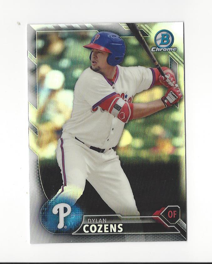 2016 Bowman Chrome Draft Refractors #BDC187 Dylan Cozens